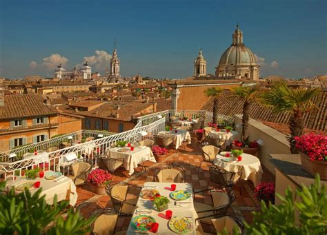 Hotels with a Rooftop Terrace in Rome - Petite Suitcase