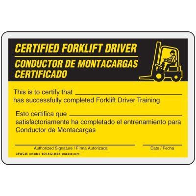 Forklift Certification Cards | ubicaciondepersonas.cdmx.gob.mx