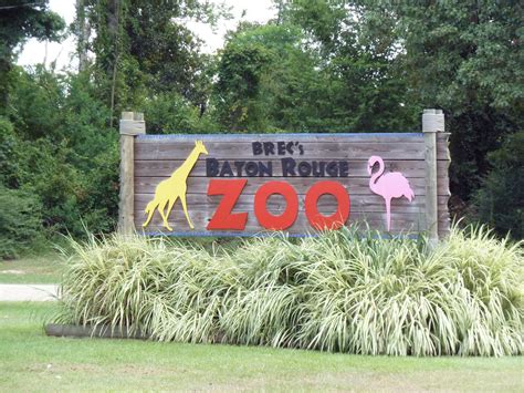 Baton Rouge Zoo - Entrance Sign - ZooChat