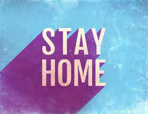 Stay home poster 29129629 Stock Photo at Vecteezy