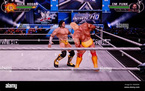 WWE All Stars - Sony Playstation 2 PS2 - Editorial use only Stock Photo ...