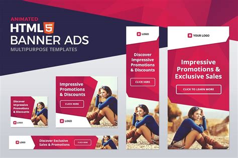 HTML5 Animated Banner Ads | Animated banners, Banner ads, Animated banner ads