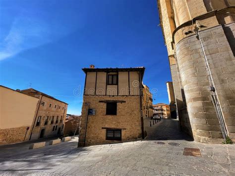 Traditional Spanish Architecture in the Old Town of Segovia, Spain Editorial Photography - Image ...