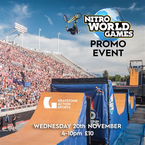 NITRO WORLD GAMES PROMO EVENT — Graystone Action Sports Manchester