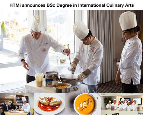 HTMi announces BSc Degree in International Culinary Arts - HTMi Switzerland