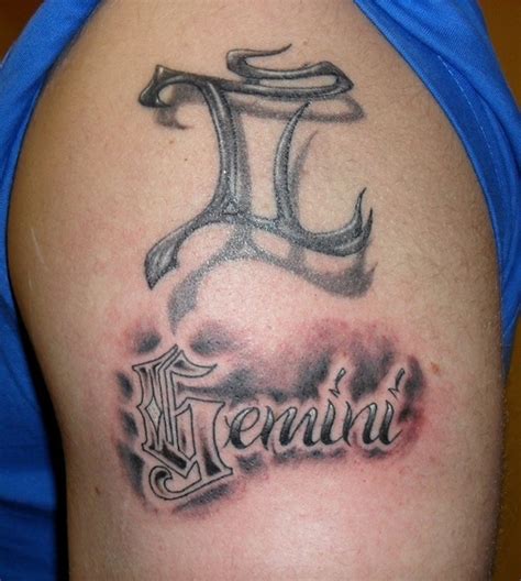 Gemini Tattoo Design Ideas and Pictures - Tattdiz