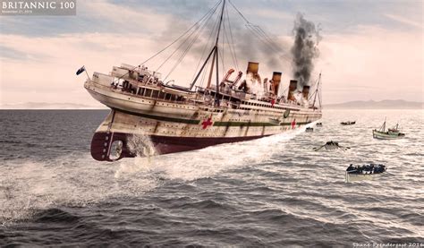 Death of the Britannic by lusitania25 on DeviantArt