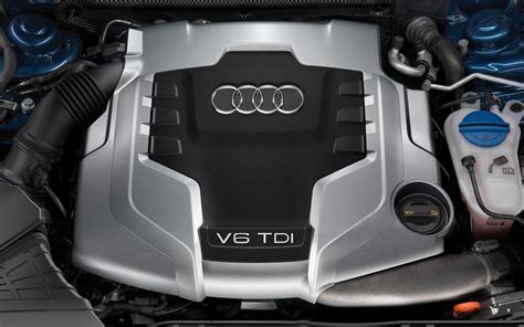 Audi V6 TDI Engine HD Desktop Wallpaper: Widescreen: High Definition: Vollbild