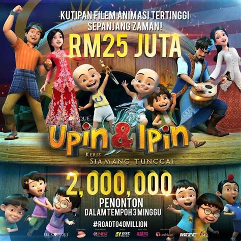 Keris Siamang Tunggal, Upin & Ipin Filem Animasi Les Copaque Production ...