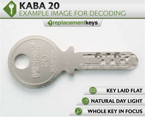 Kaba 20 Keys - Replacement Keys Ltd