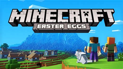 The Best Easter Eggs in MINECRAFT - YouTube