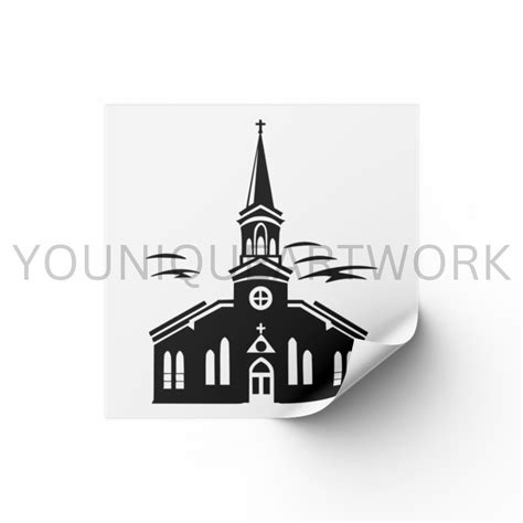 Church SVG Bundle PNG Church Clipart Hand Drawn Church - Etsy