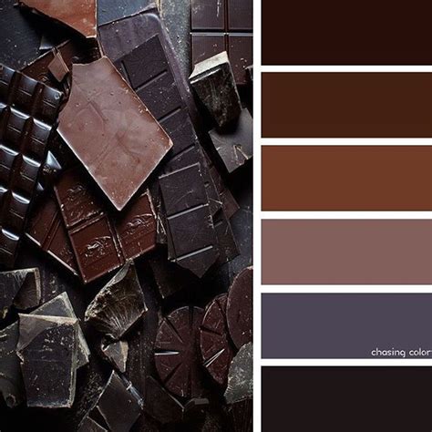 Shades Of Chocolate | Color, Color palette design, Color schemes