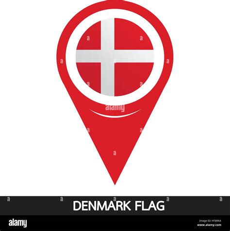 Denmark flag design illustration Stock Vector Image & Art - Alamy