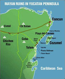 Mayan Ruins in Mexico, Yucatan and Quintana Roo | Mayan ruins, Cancun ...