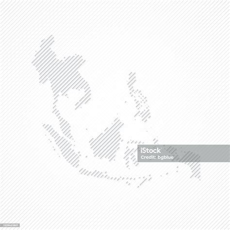 Southeast Asia Map With Location Pins Isolated On Whi - vrogue.co