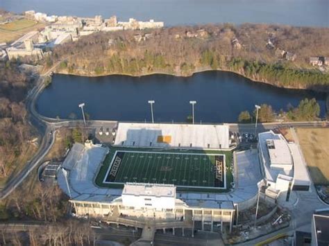 Army Black Knights football - aerial of Michie Stadium - Blaik Field | Michie stadium, Army ...