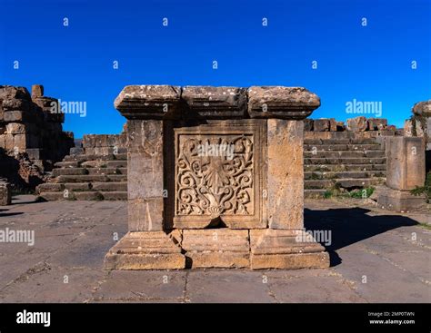 The Roman ruins of Djemila, North Africa, Djemila, Algeria Stock Photo ...