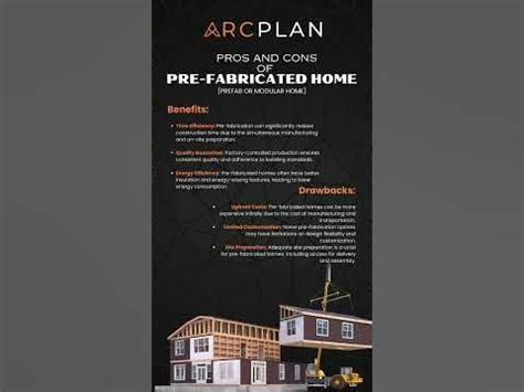 Pros and Cons of Pre-fabricated homes (Prefab or Modular homes) #architecture #construction # ...