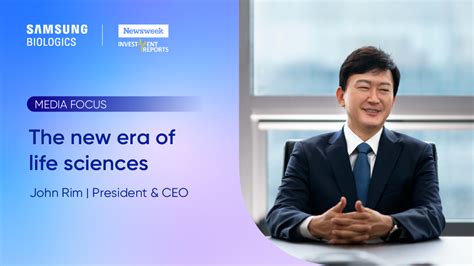 The new era of life sciences | CEO Interview | Samsung Biologics | The ...