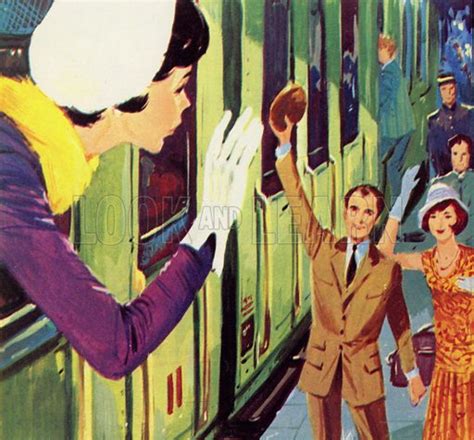 Gladys Aylward sets off on a journey to China stock image | Look and Learn