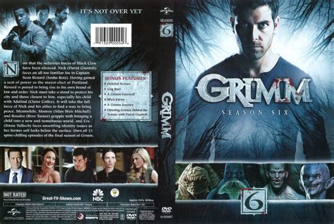 Grimm Season 1 Dvd Cover