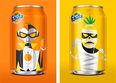 Mattson Creative - Fanta Halloween Packaging