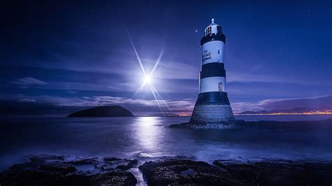 Best Lighthouse Night - - HD wallpaper | Pxfuel