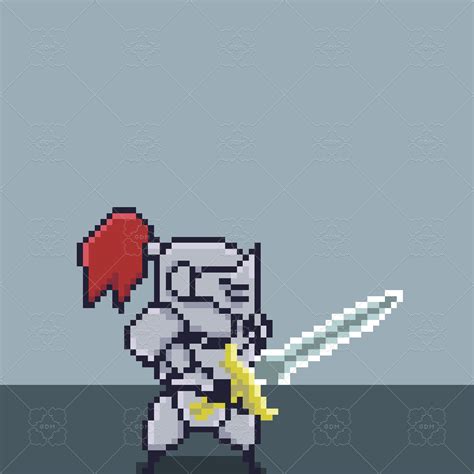 Knight Pixel Art