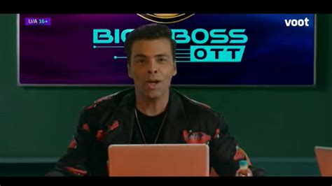 Watch Now! Karan Johar reveals Bigg Boss OTT Promo