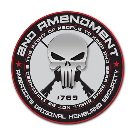 2nd Amendment Decal Sticker Bumper Molon Labe America FREE