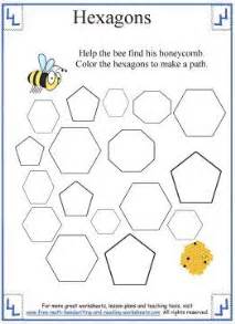 Hexagon Shape | Shapes preschool, Shapes worksheets, Shapes worksheet ...