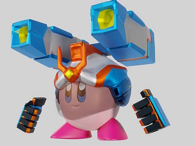 Mecha Kirby from Kirby Return to Dreamland by WanHafiz on Dribbble