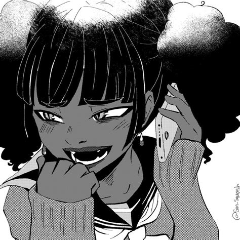 sun-squash: Himiko Toga edit for blacktober day 1 in 2021 | Black cartoon characters, Black girl ...