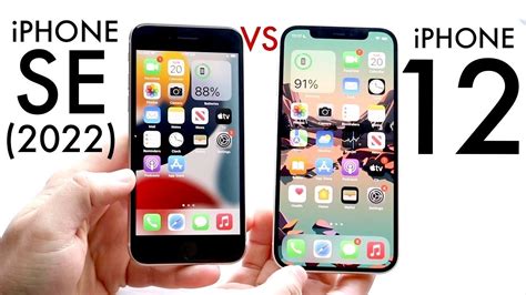 iPhone 12 Vs iPhone SE (2022) In 2023! (Comparison) (Review) - YouTube