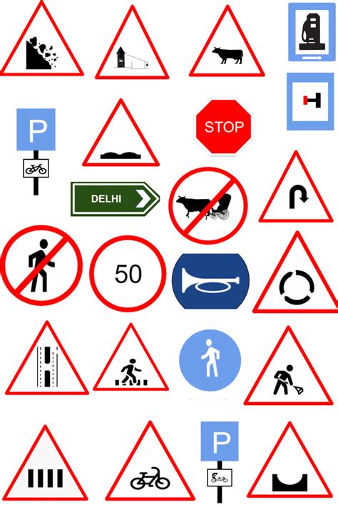 All Traffic Signs or Road Safety Signs in India as per IRC Road Signs ...