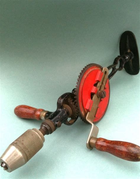 RESERVED. Vintage Craftsman Hand Drill Model 1071. HUGE