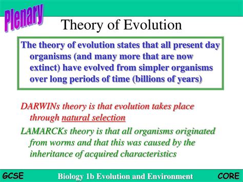 PPT - Theories of Evolution PowerPoint Presentation, free download - ID:1779239