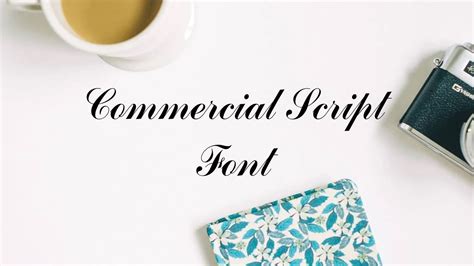 Commercial Script Font Free Download