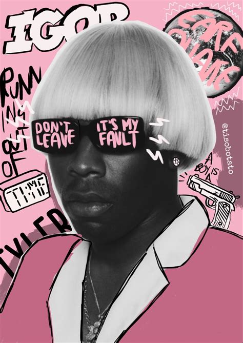 Tyler the Creator, IGOR Poster iPhone Wallpaper | Collage poster, Poster prints, Movie poster wall