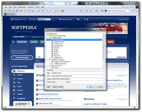 X-K-Meleon 1.6.0 Beta2 [rev1] - Download, Review, Screenshots