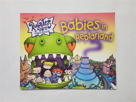 Rugrats in Paris The Movie Babies in Reptarland Vintage Book 2000 Nick ...