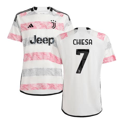 Juventus Jersey CHIESA #7 Soccer Jersey Away 2023/24 | Bestsoccerstore