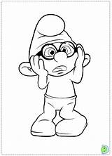 Smurfs Characters Coloring Pages sketch template