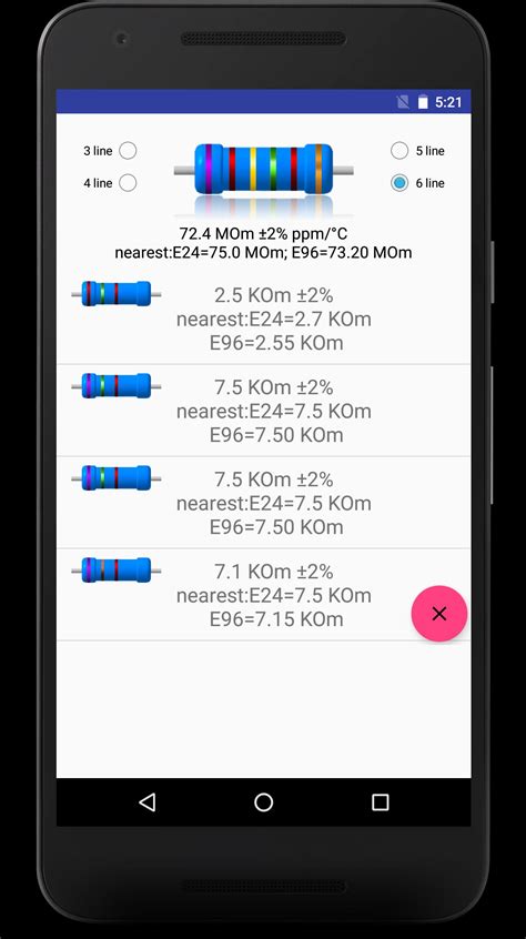 smd resistor code calculator,color resistor for Android - APK Download