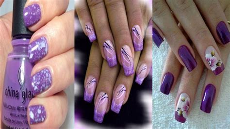 9 Easy Purple Nail Art Designs with Images | Styles At Life