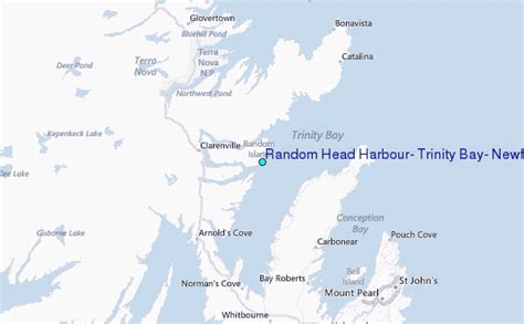 Random Head Harbour, Trinity Bay, Newfoundland Tide Station Location Guide