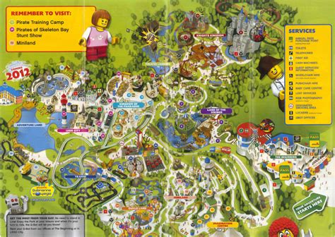 Legoland Water Park Map