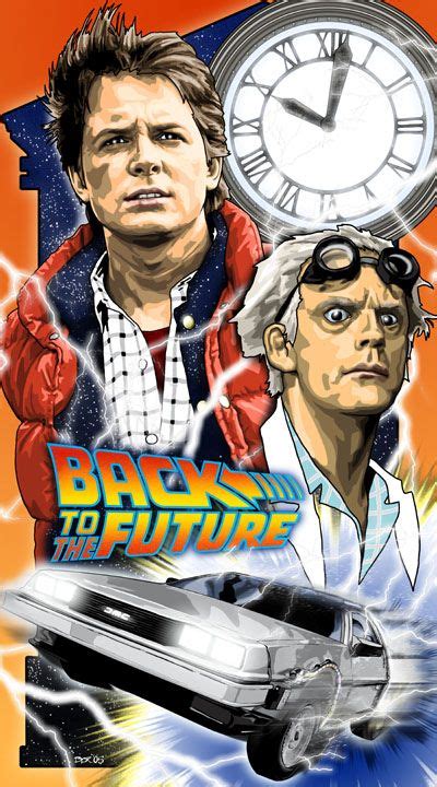 Back to the Future Fan Art: fanmade poster in 2022 | The future movie ...