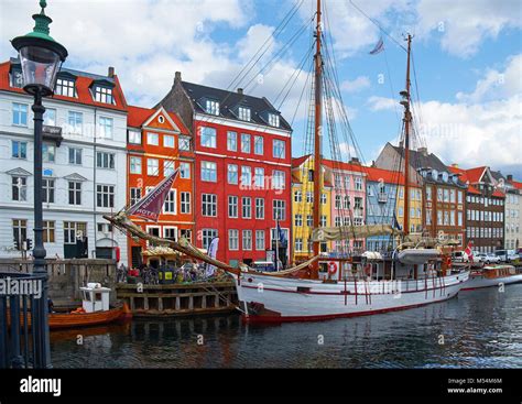 The Nyhavn canal in Copenhagen Stock Photo - Alamy